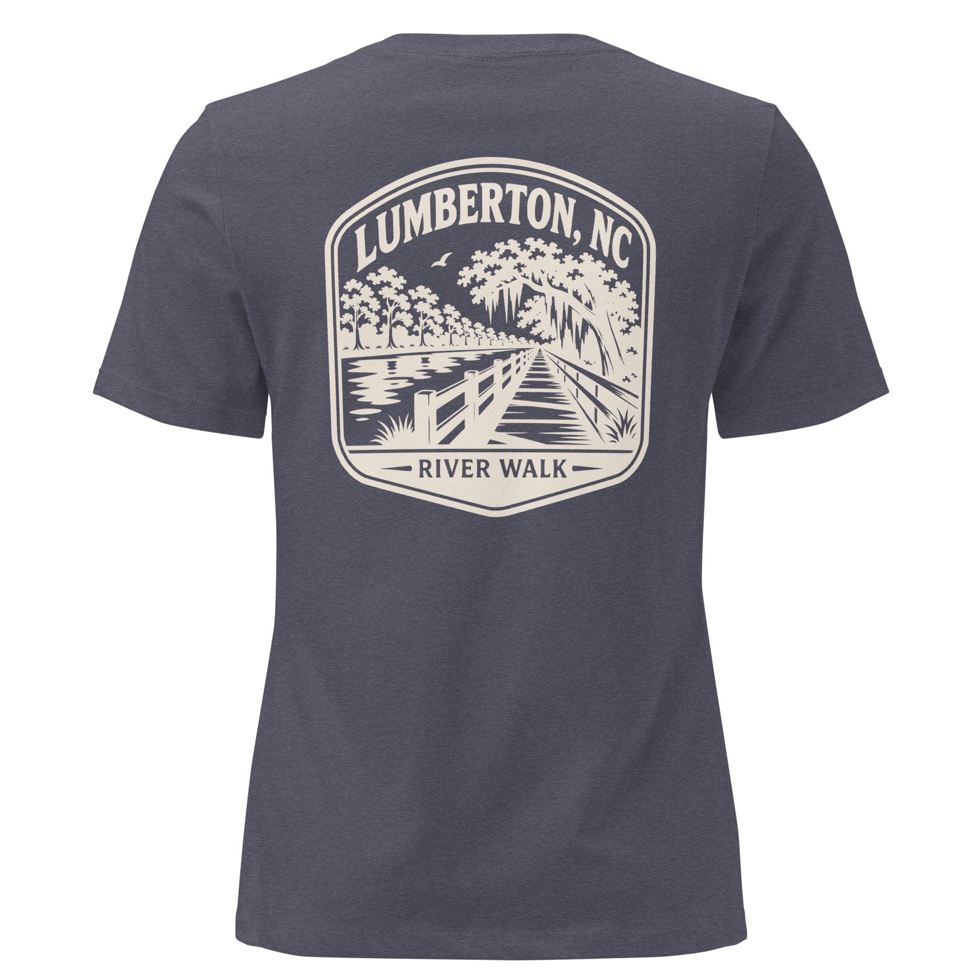 Lumberton NC - The Riverwalk- Women's Relaxed T-Shirt