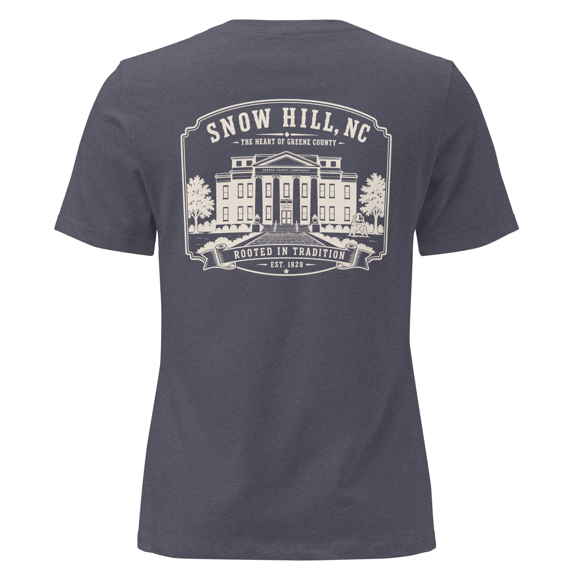 Snow Hill, NC - Historic Courthouse - Women's Relaxed T-Shirt