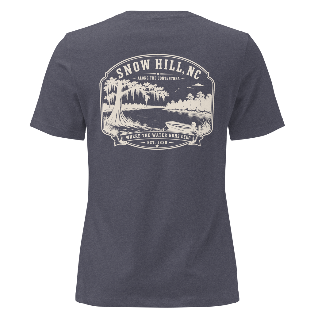 Snow Hill, NC - Along the Contentnea - Women's Relaxed T-Shirt