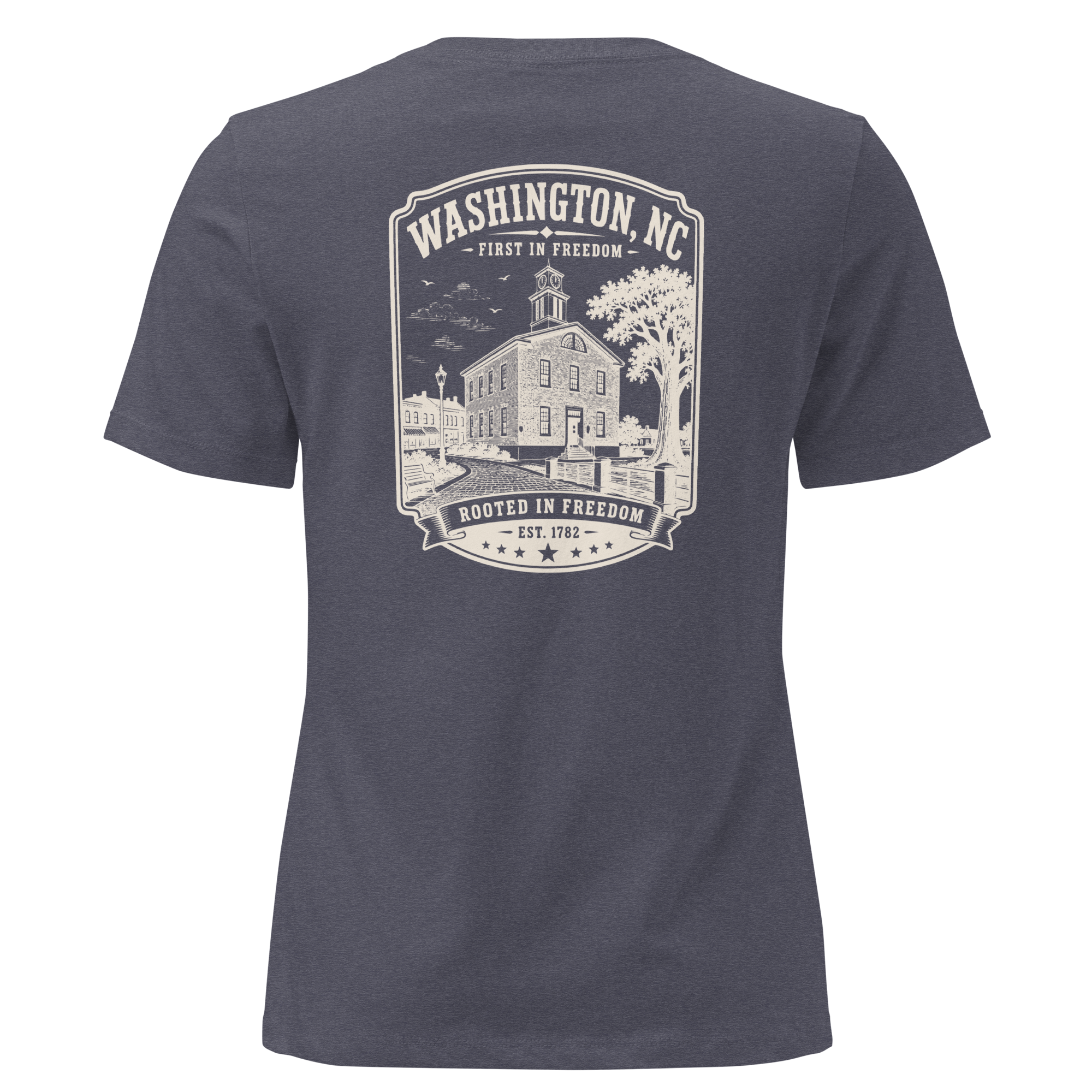 Washington, NC - Rooted in Freedom - Women's Relaxed T-Shirt