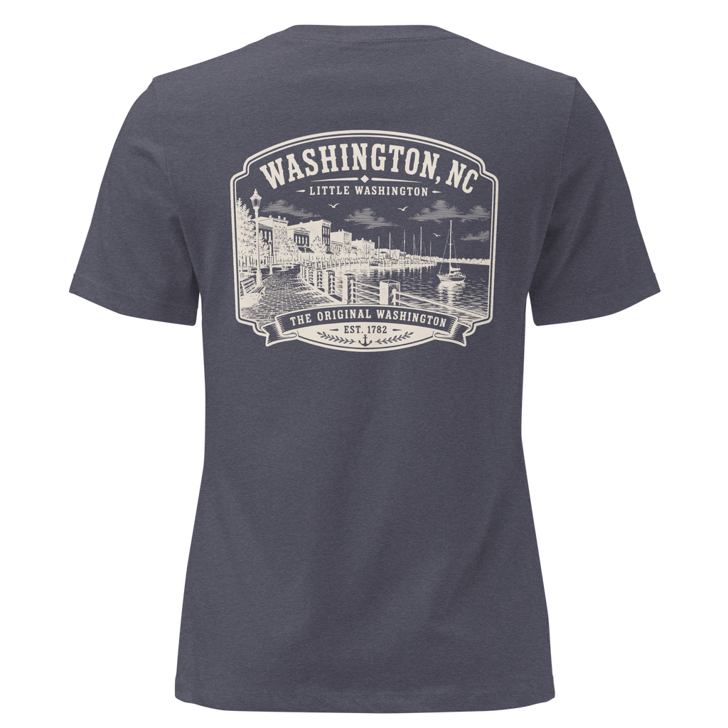 Washington, NC - Little Washington - Women's Relaxed T-Shirt