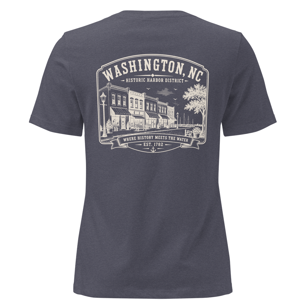 Washington, NC - Downtown - Women's Relaxed T-Shirt