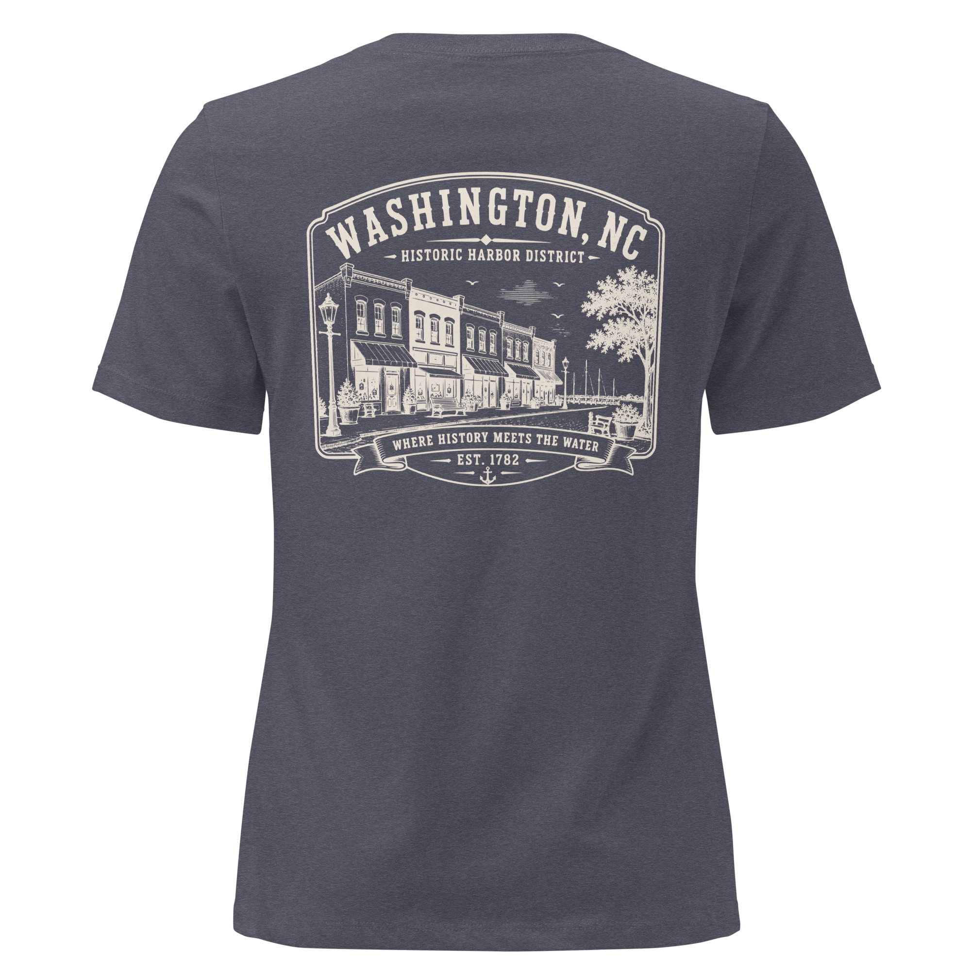 Washington, NC - Downtown - Women's Relaxed T-Shirt