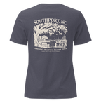 Southport NC - Happy Seaside Town- Women's Relaxed T-Shirt