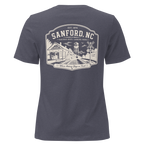 Sanford NC - Railroad Roots - Women's Relaxed T-Shirt