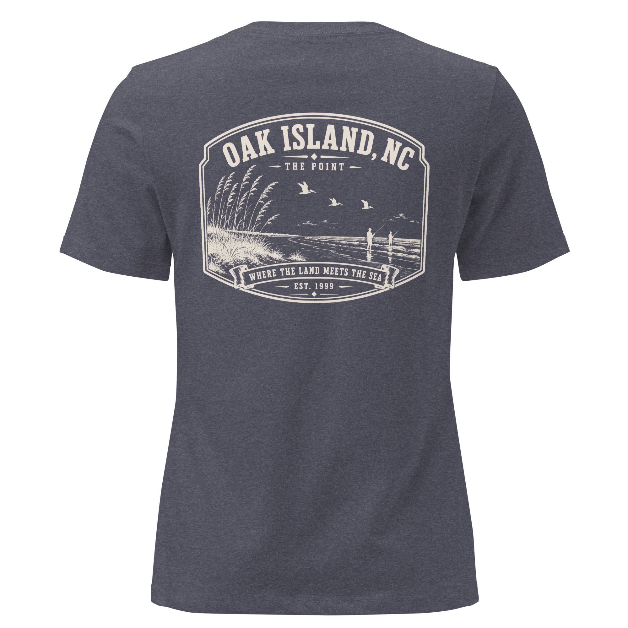 Oak Island, NC - The Point - Women's Relaxed T-Shirt
