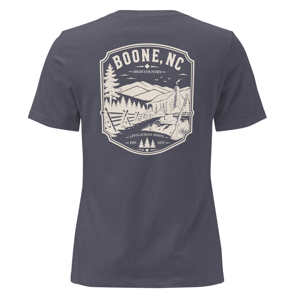 Boone NC - High Country- Women's Relaxed T-Shirt