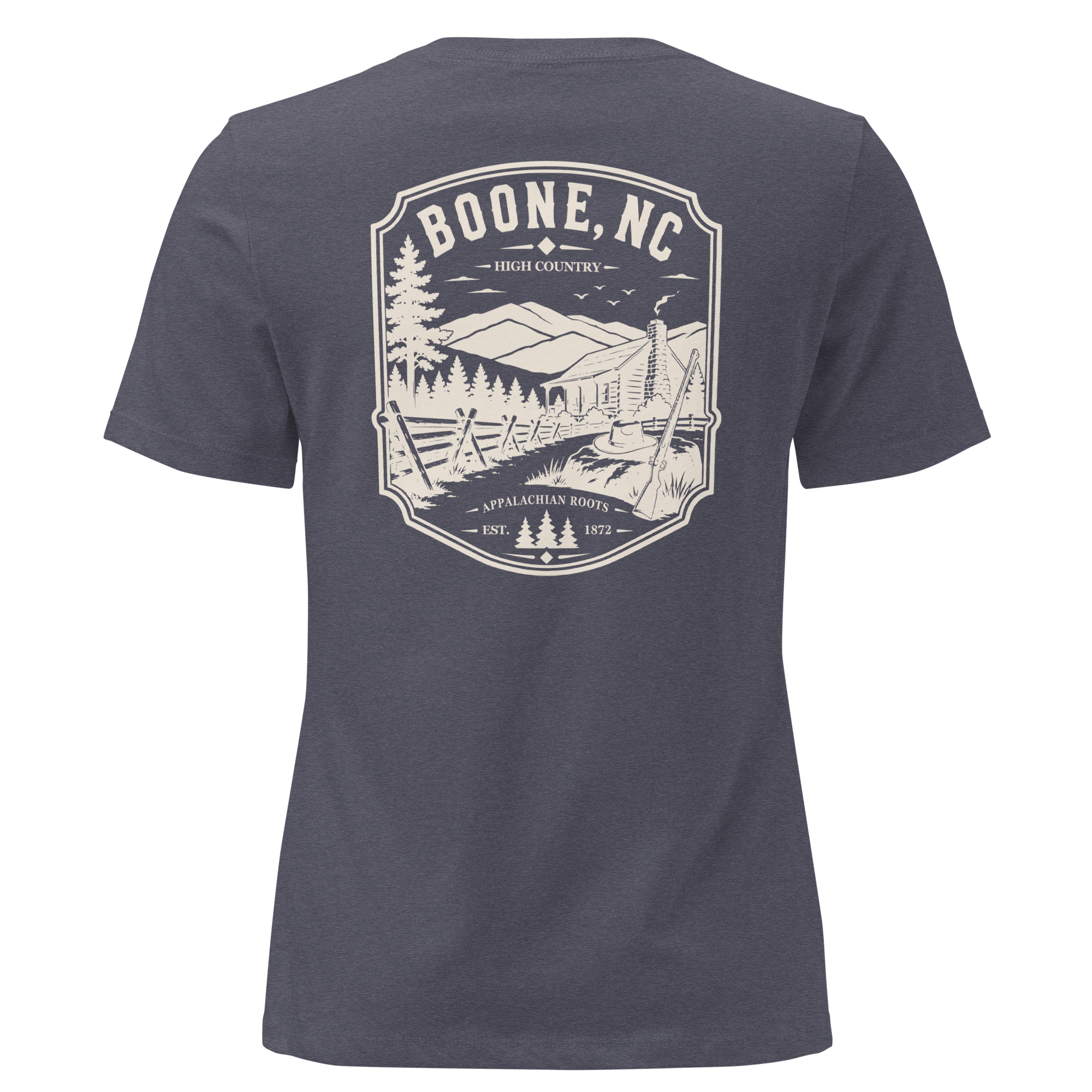 Boone NC - High Country- Women's Relaxed T-Shirt