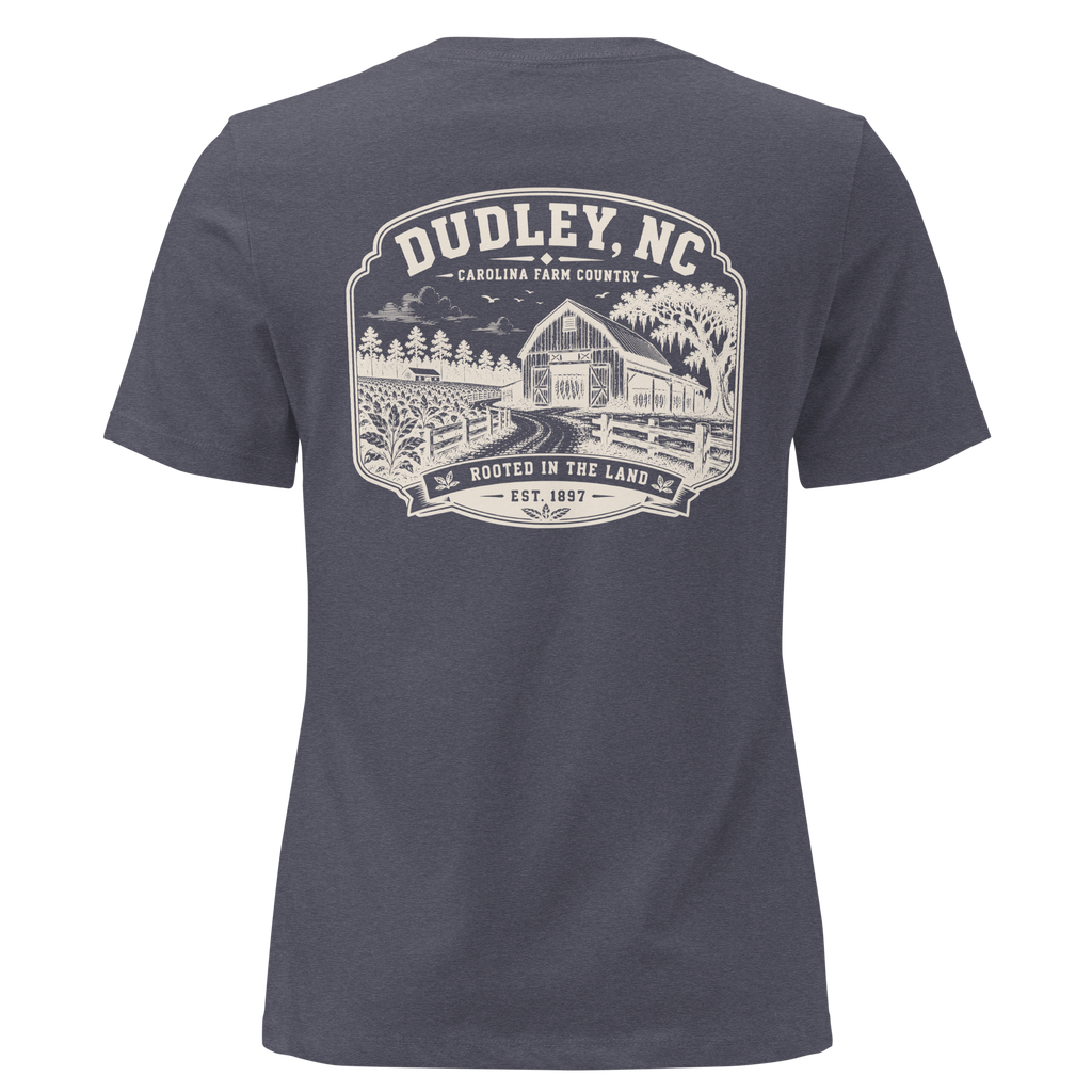 Dudley, NC - Farm Country - Women's Relaxed T-Shirt