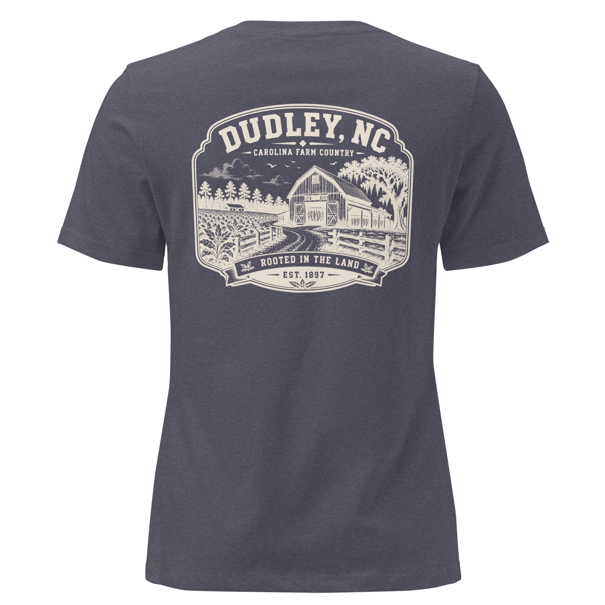 Dudley, NC - Farm Country - Women's Relaxed T-Shirt