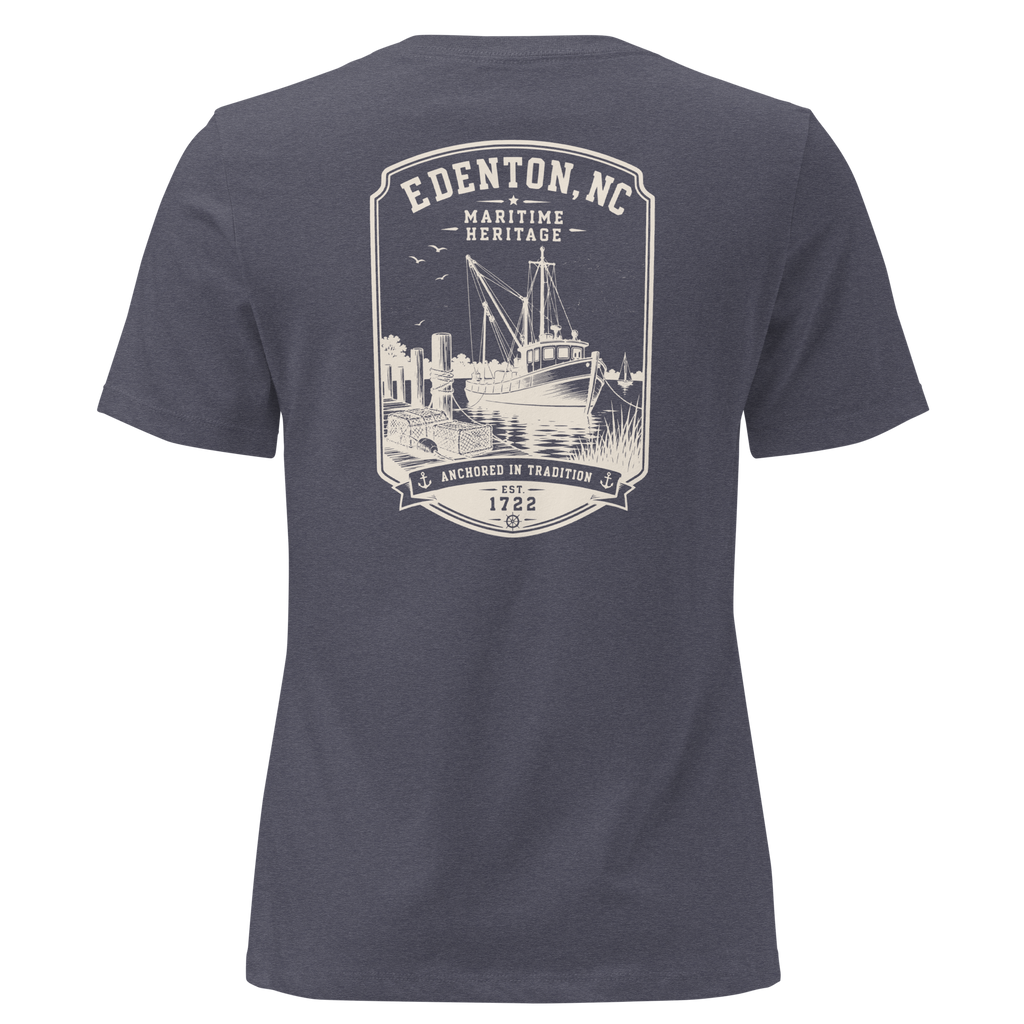 Edenton, NC - Maritime Heritage - Women's Relaxed T-Shirt