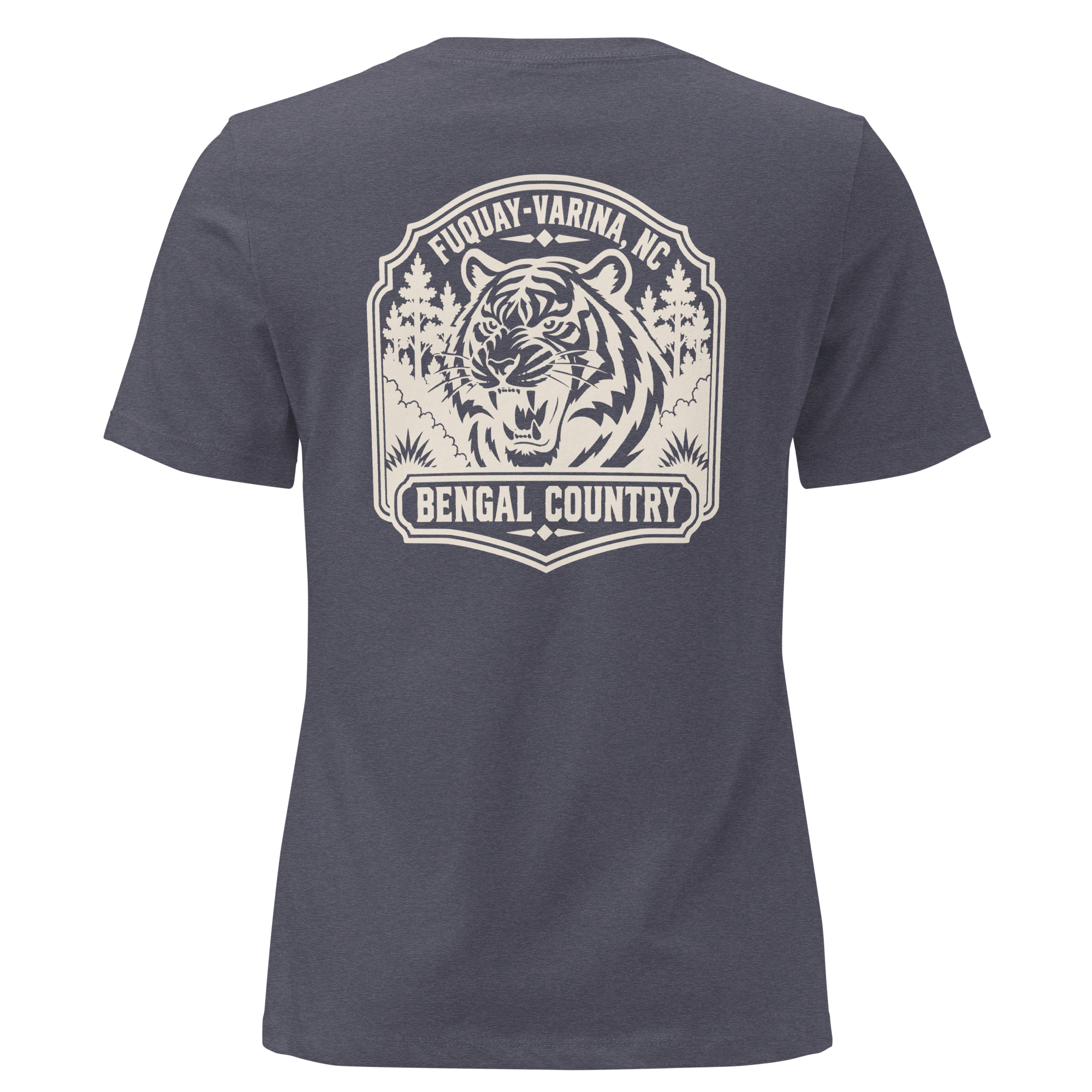 Fuquay Varina NC - Bengal Country- Women's Relaxed T-Shirt
