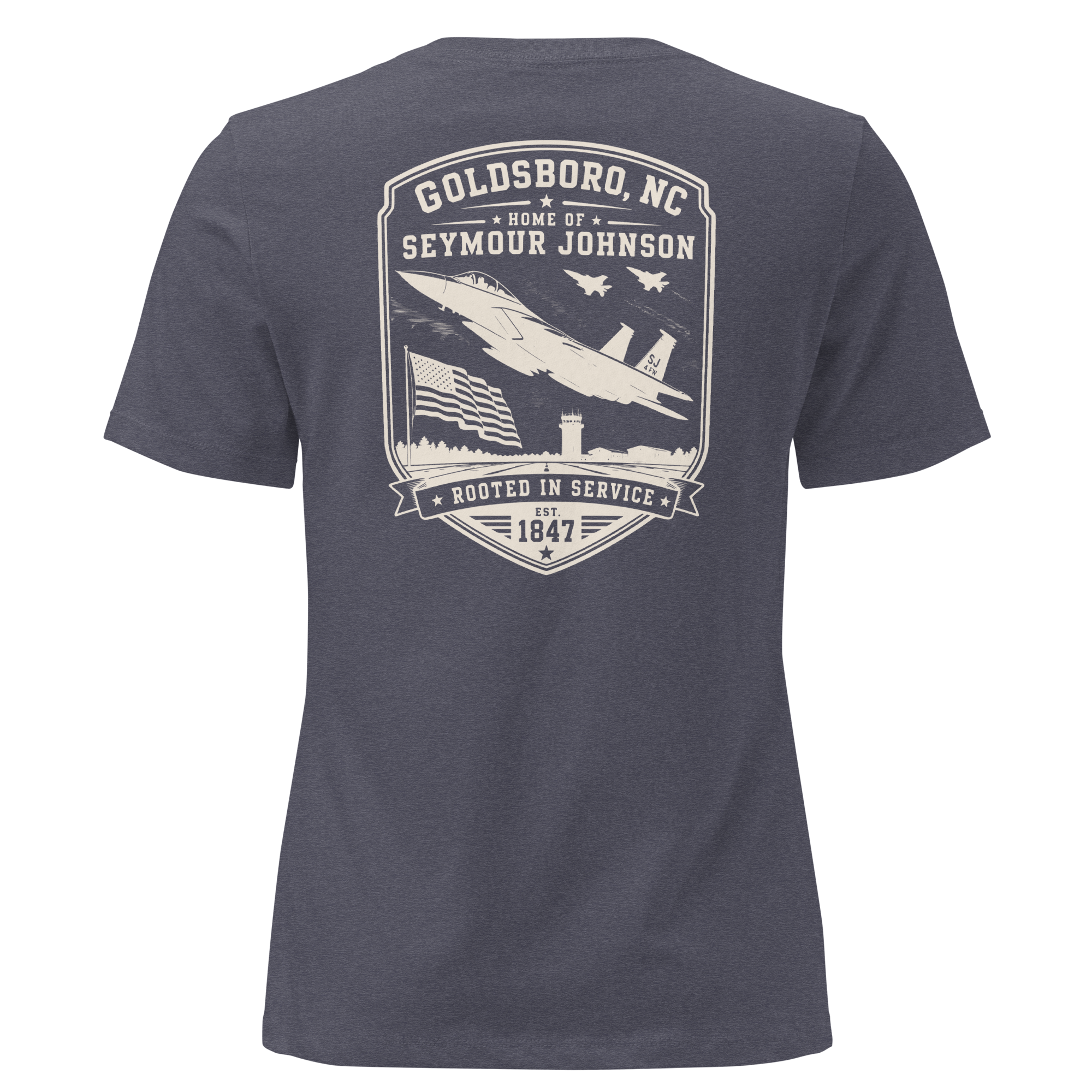 Goldsboro, NC - Seymour Johnson - Women's Relaxed T-Shirt