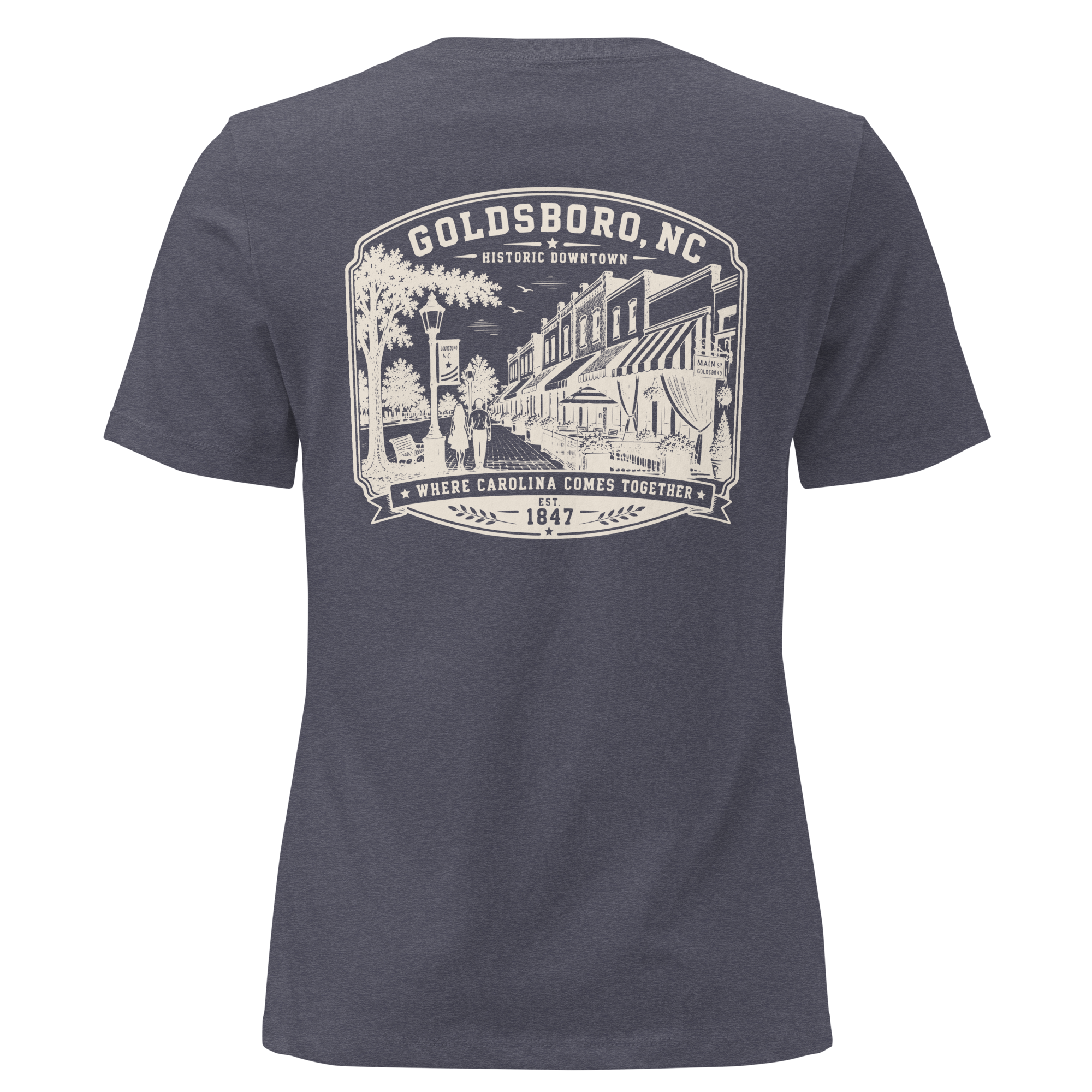Goldsboro, NC - Downtown - Women's Relaxed T-Shirt