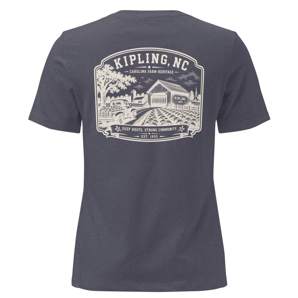 Kipling, NC - Farm Heritage - Women's Relaxed T-Shirt