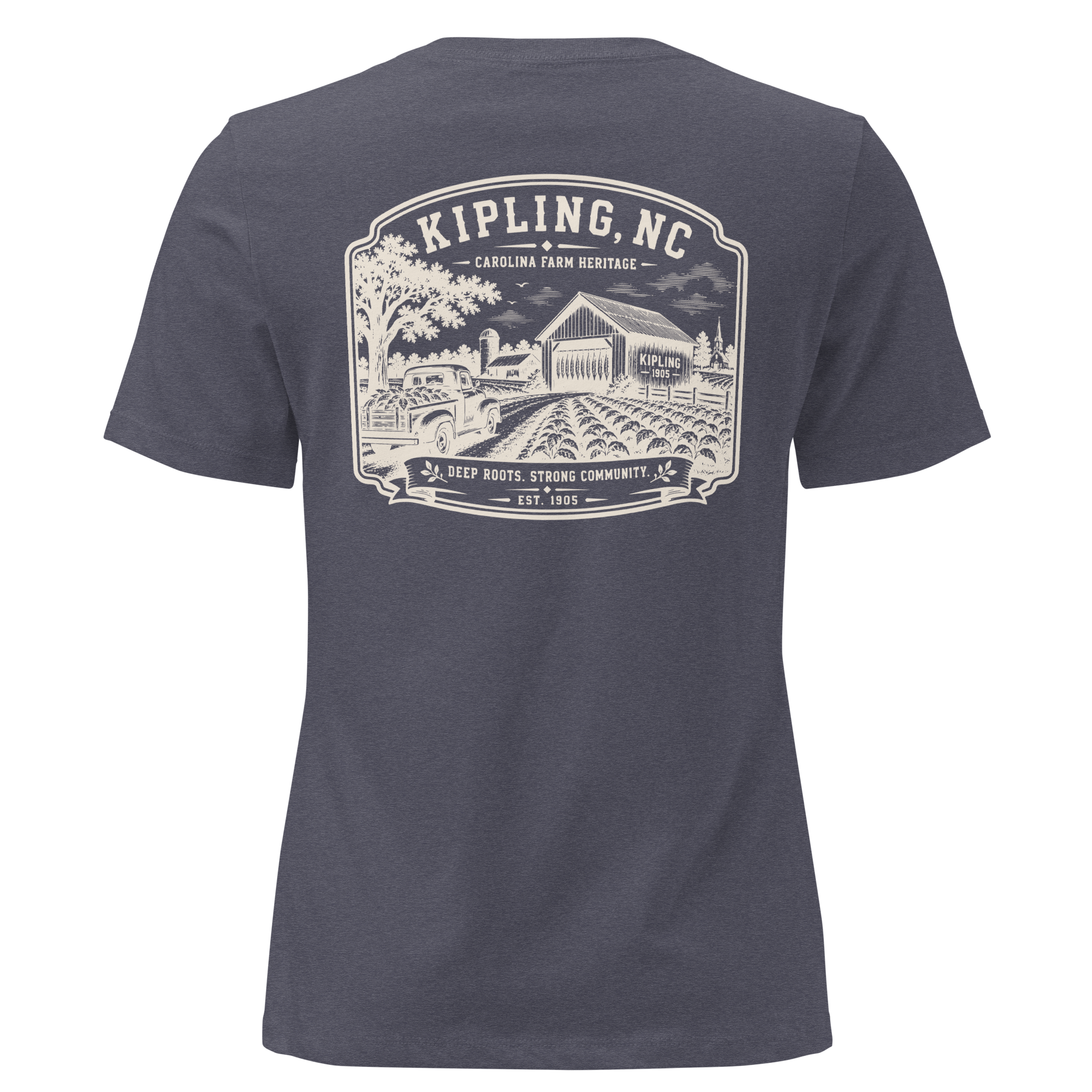 Kipling, NC - Farm Heritage - Women's Relaxed T-Shirt