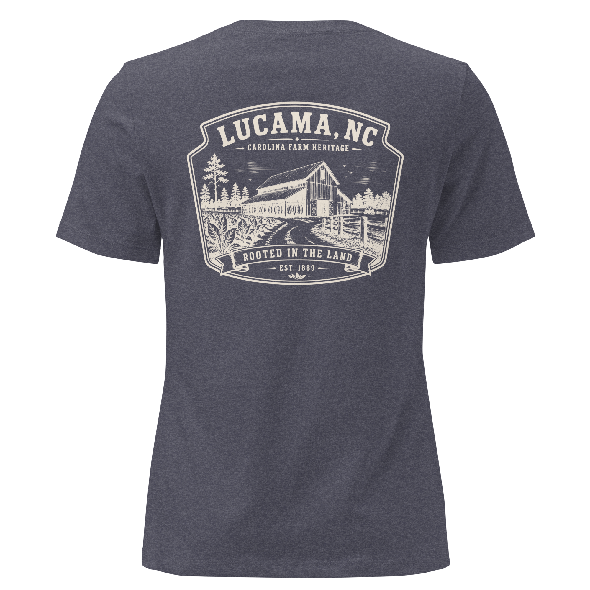 Lucama, NC - Rooted in the Land - Women's Relaxed T-Shirt