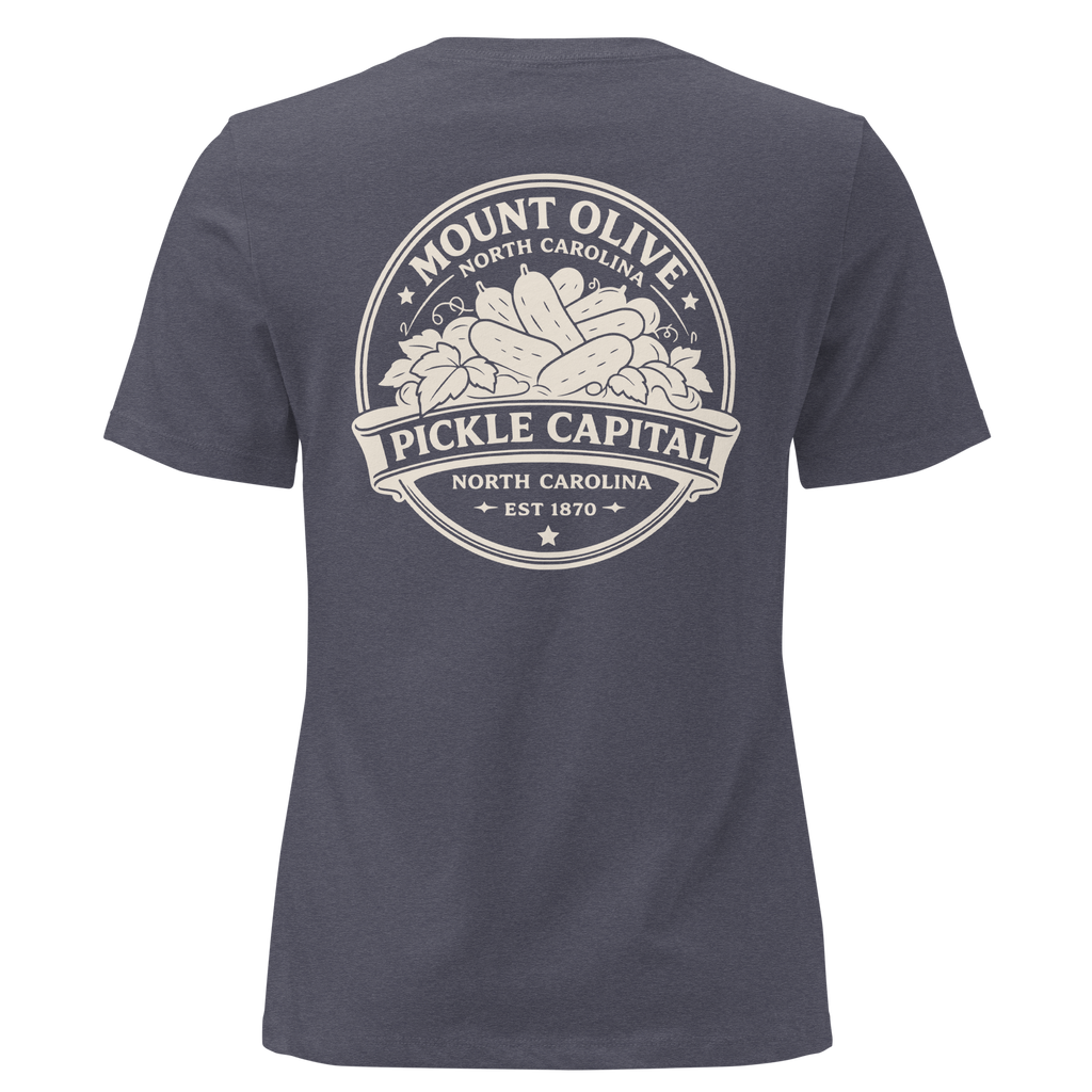 Mount Olive NC - Pickle Barrel- Women's Relaxed T-Shirt
