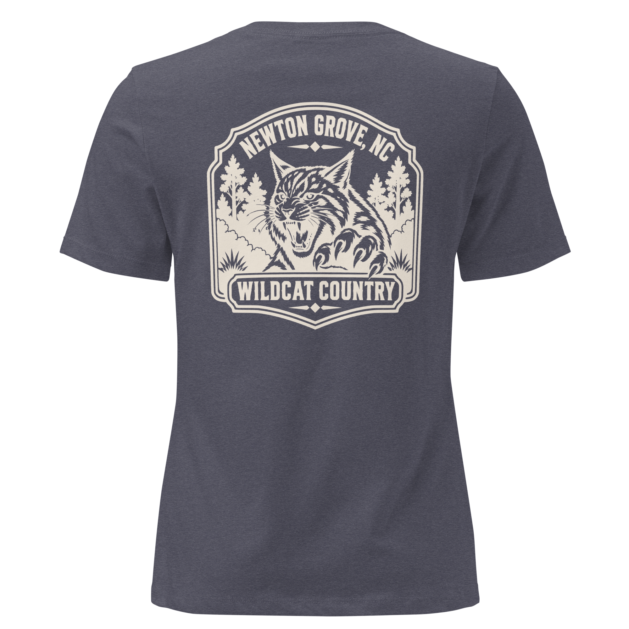 Newton Grove NC - Wildcat Country- Women's Relaxed T-Shirt
