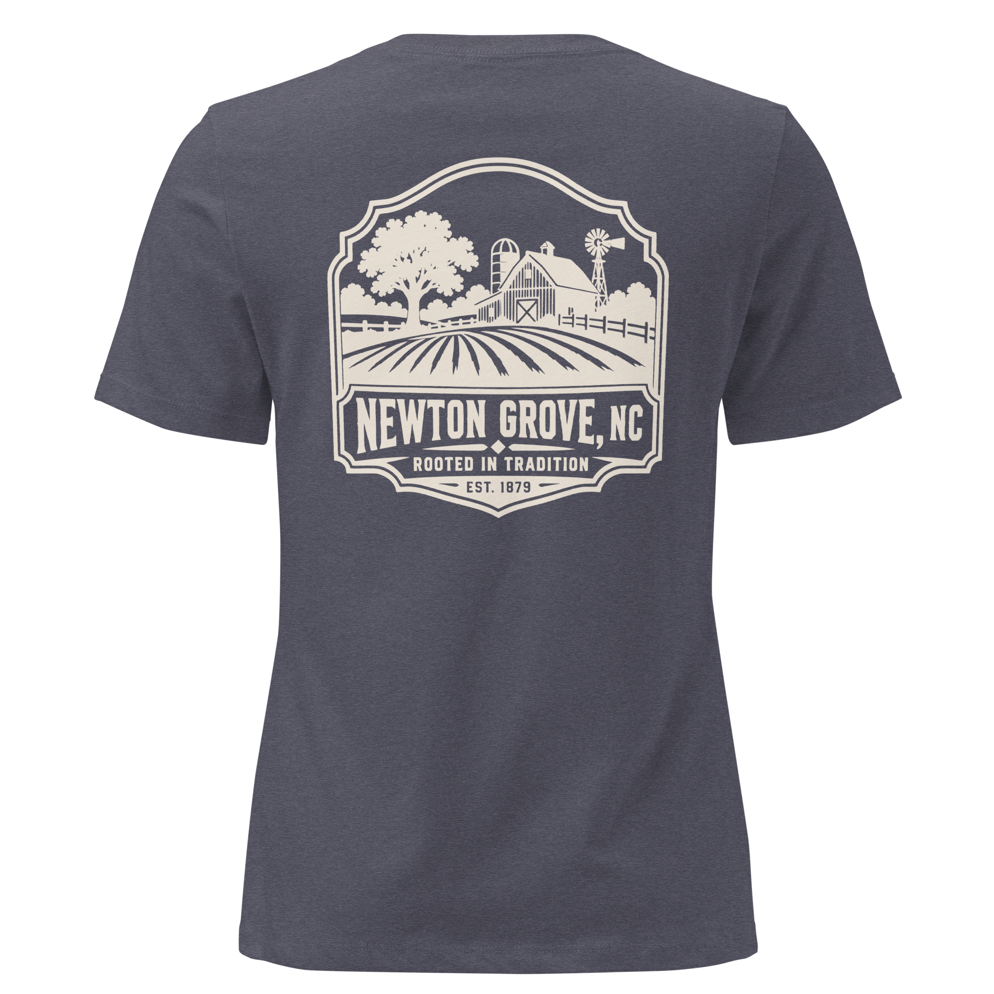 Newton Grove NC - Farm Heritage- Women's Relaxed T-Shirt