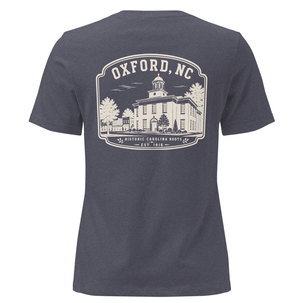 Oxford NC - Historic Courthouse - Women's Relaxed T-Shirt