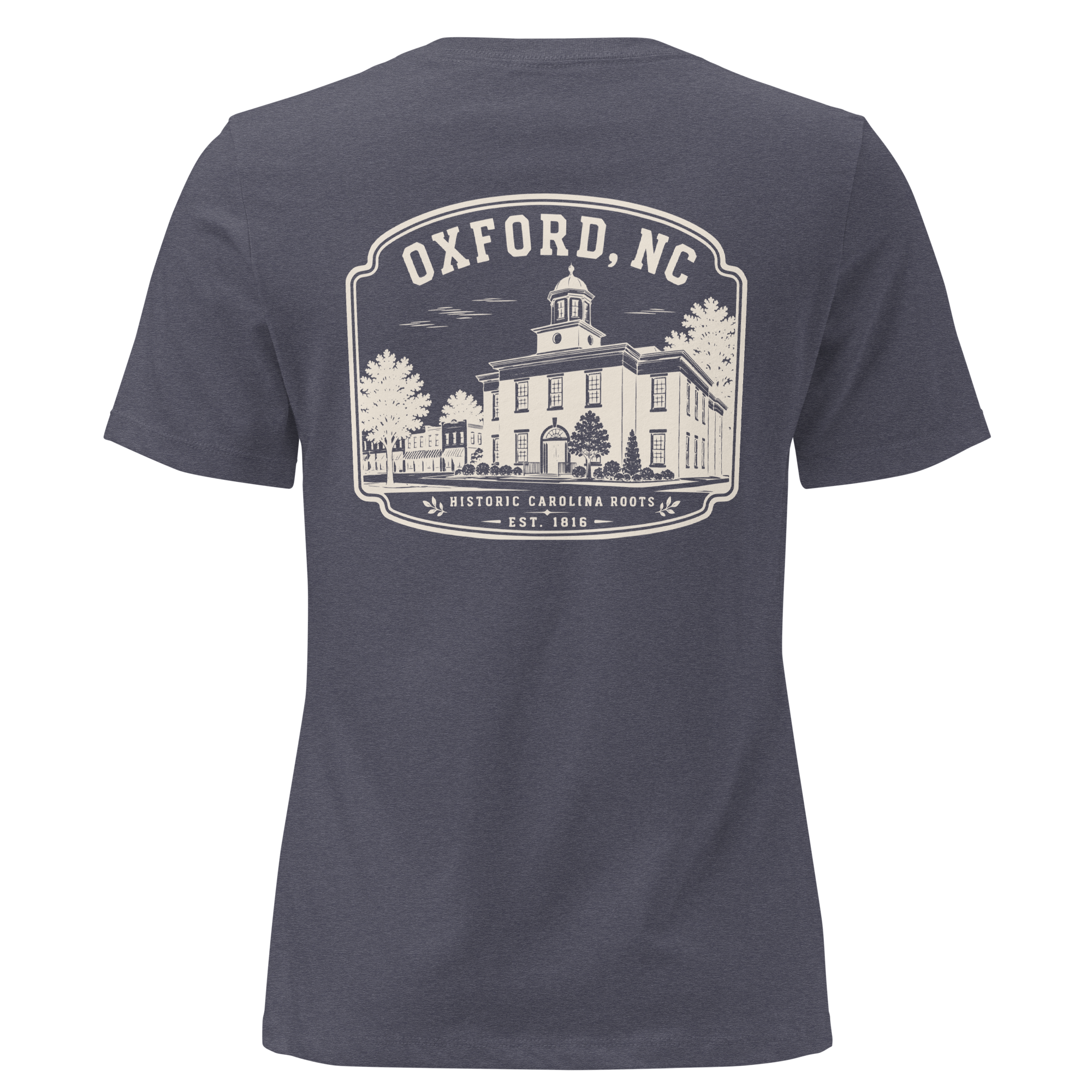 Oxford NC - Historic Courthouse - Women's Relaxed T-Shirt