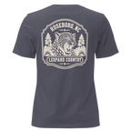 Roseboro NC - Leopard Country- Women's Relaxed T-Shirt