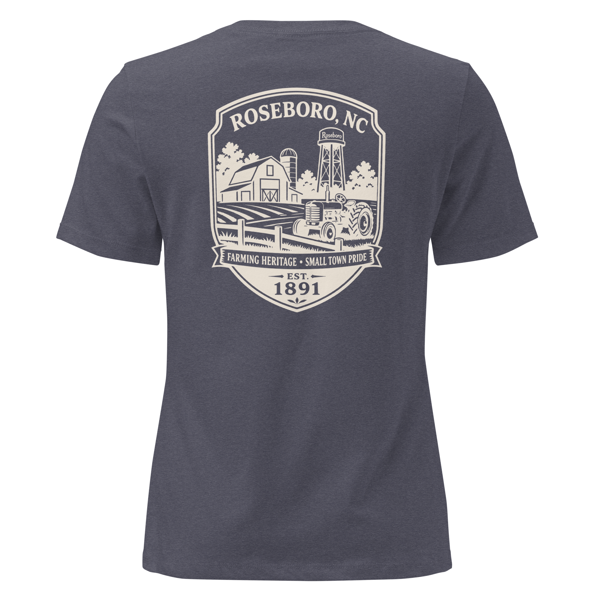 Roseboro NC - Farm Country- Women's Relaxed T-Shirt