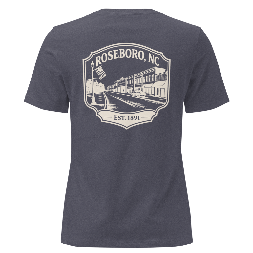 Roseboro NC - Downtown Roseboro- Women's Relaxed T-Shirt