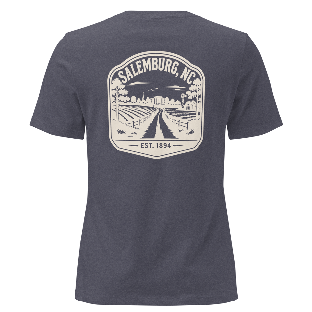 Salemburg NC - Faith, Family, Farming- Women's Relaxed T-Shirt