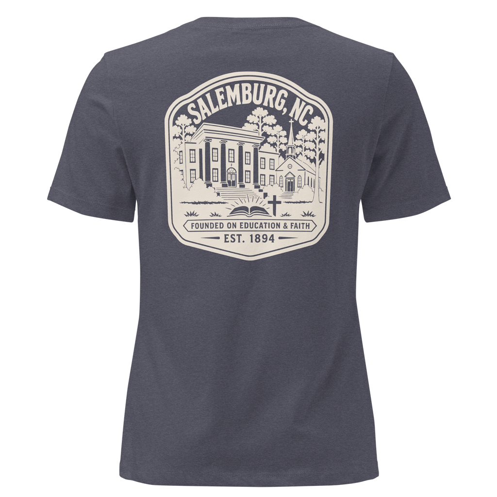 Salemburg NC - Faith & Education- Women's Relaxed T-Shirt