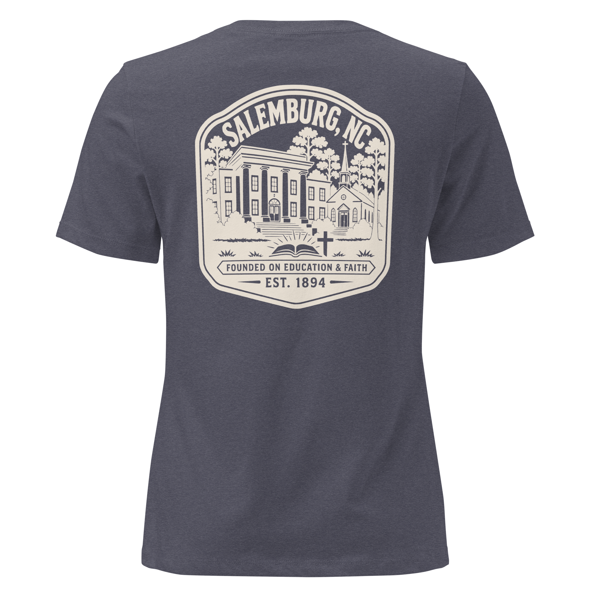 Salemburg NC - Faith & Education- Women's Relaxed T-Shirt