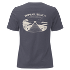 Topsail Beach NC - On the Dock- Women's Relaxed T-Shirt