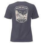 Wilson's Mills, NC - Rooted on Rails - Women's Relaxed T-Shirt