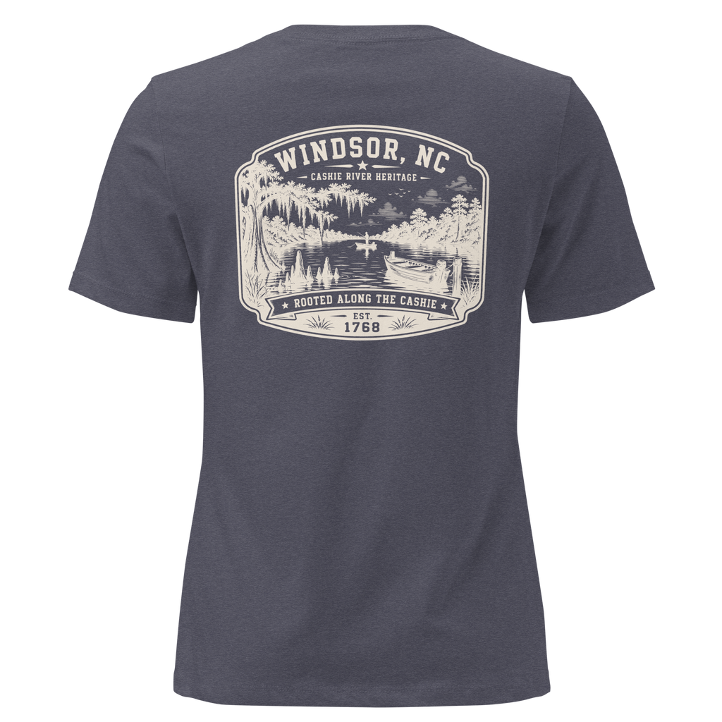 Windsor, NC - The Cashie River - Women's Relaxed T-Shirt