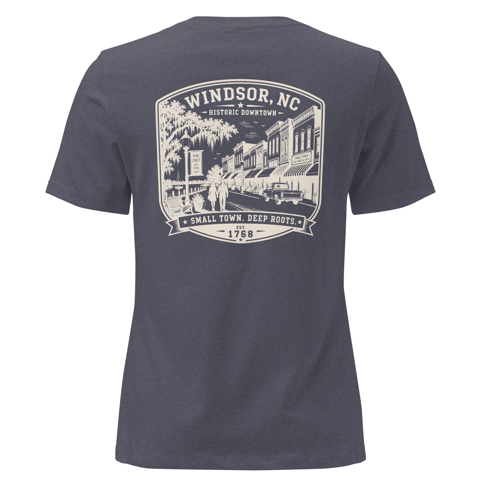 Windsor, NC - Downtown Windsor - Women's Relaxed T-Shirt