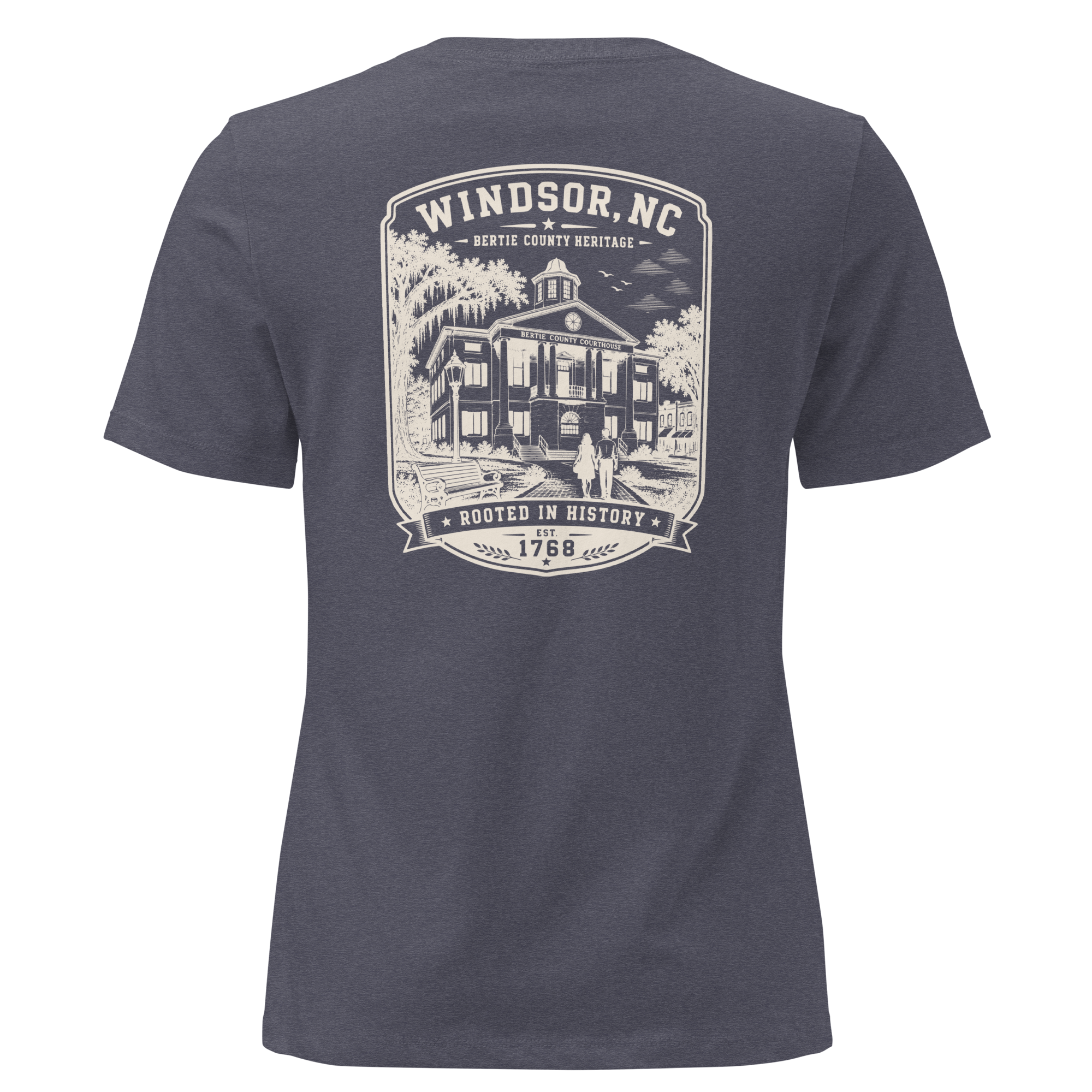 Windsor, NC - Bertie County Heritage - Women's Relaxed T-Shirt