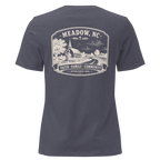 Meadow, NC - Faith, Family, Community - Women's Relaxed T-Shirt