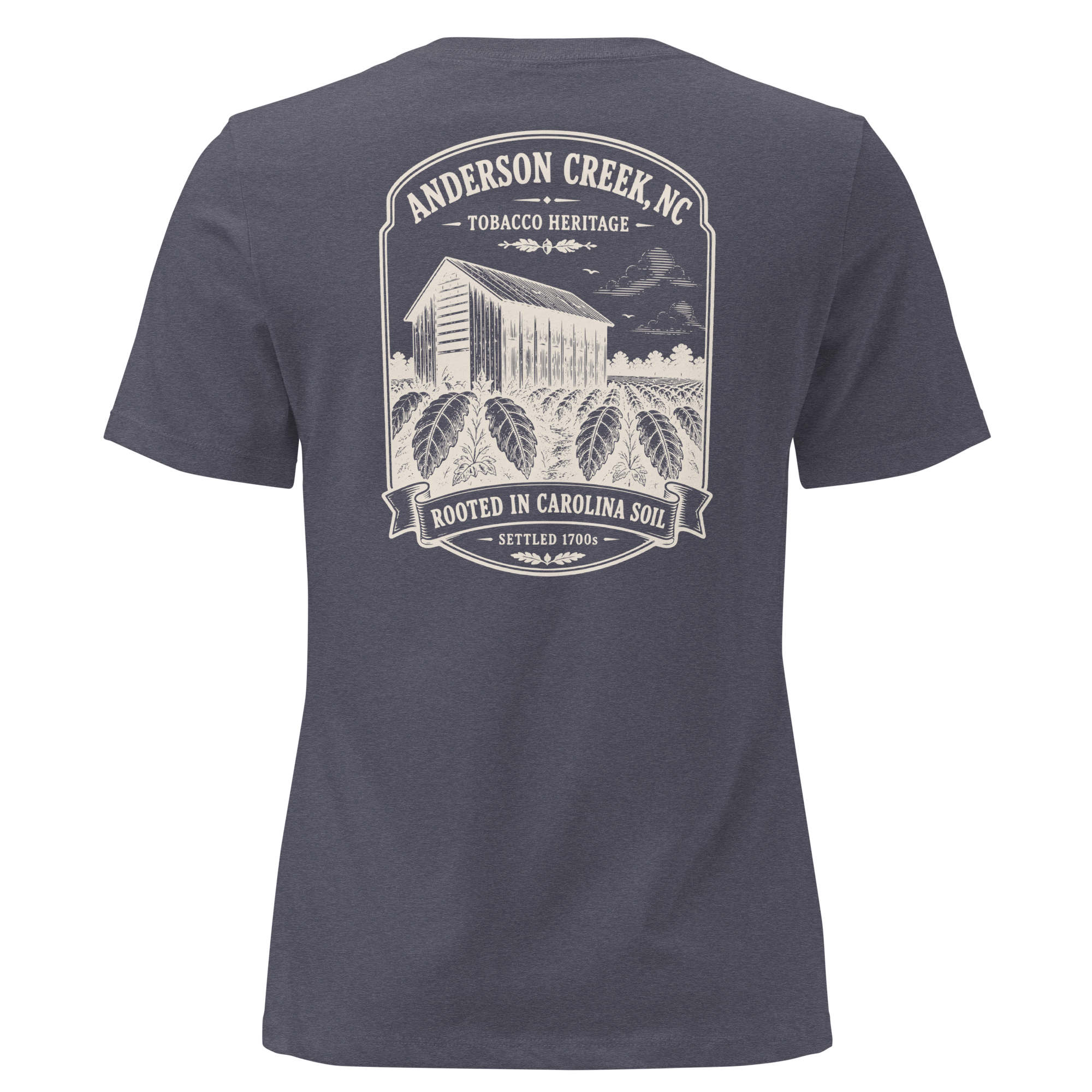 Anderson Creek, NC - Rooted in Carolina- Women's Relaxed T-Shirt