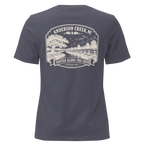 Anderson Creek, NC - Rooted Along the Creek- Women's Relaxed T-Shirt
