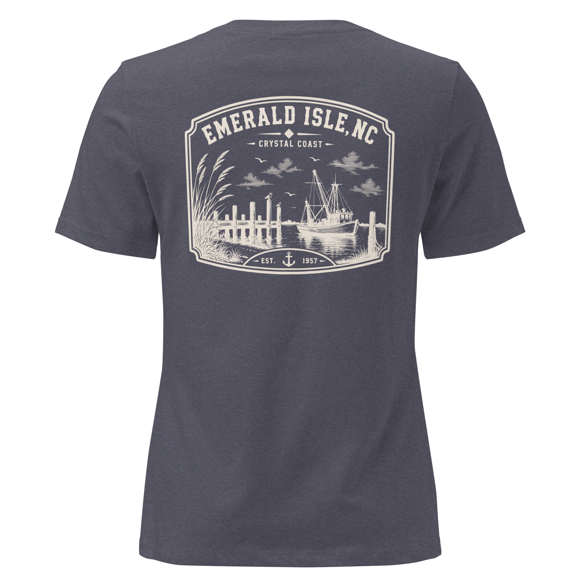 Emerald Isle NC - The Crystal Coast - Women's Relaxed T-Shirt