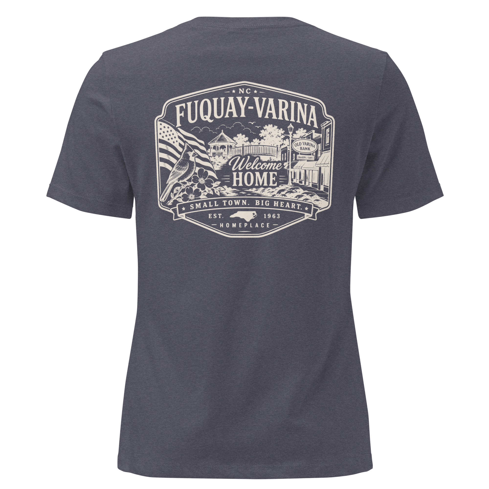 Fuquay-Varina, NC - Welcome Home - Women's Relaxed T-Shirt