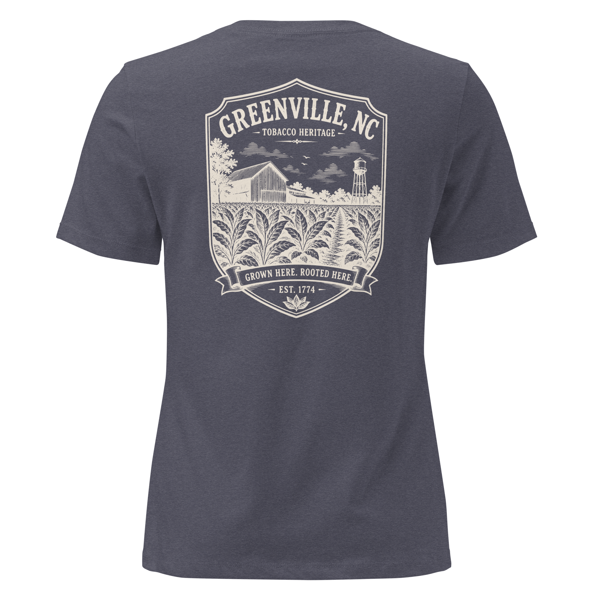 Greenville, NC - Tobacco Heritage - Women's Relaxed T-Shirt