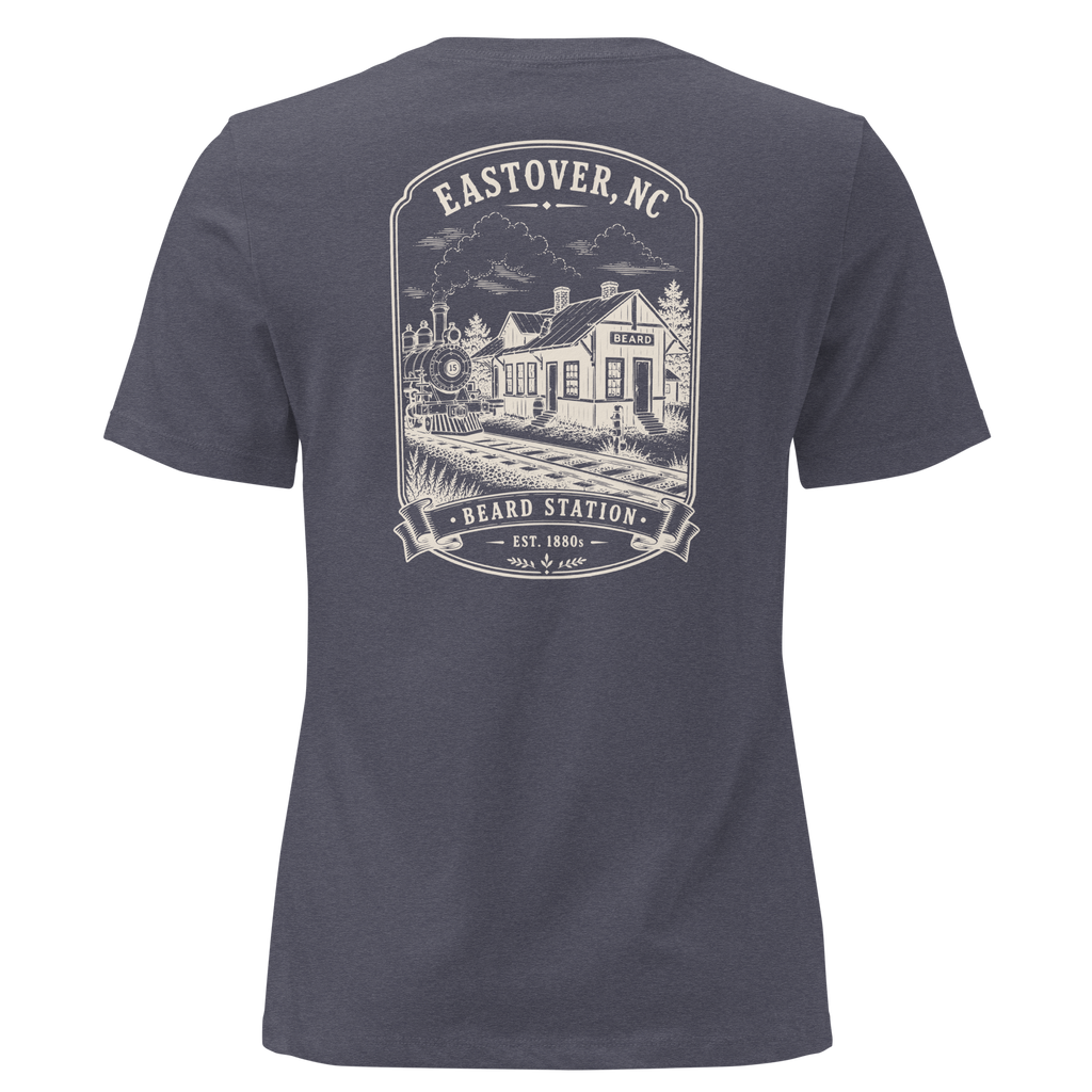 Eastover, NC - Beard Station - Women's Relaxed T-Shirt