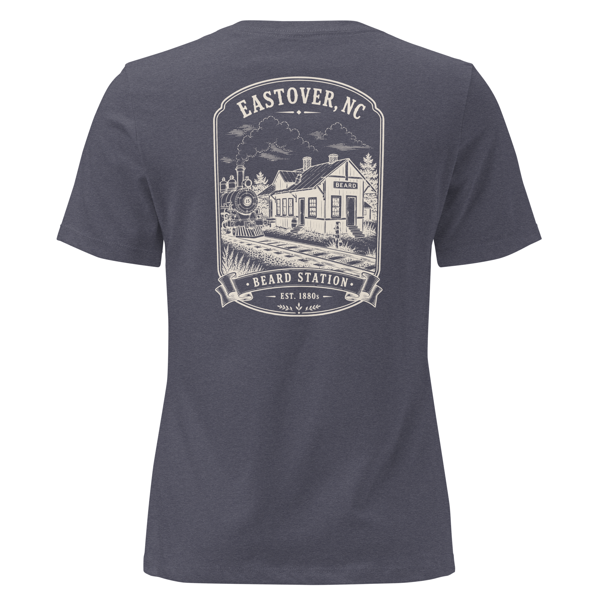 Eastover, NC - Beard Station - Women's Relaxed T-Shirt