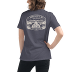 Surf City, NC - Swing Bridge - Women's Relaxed T-Shirt