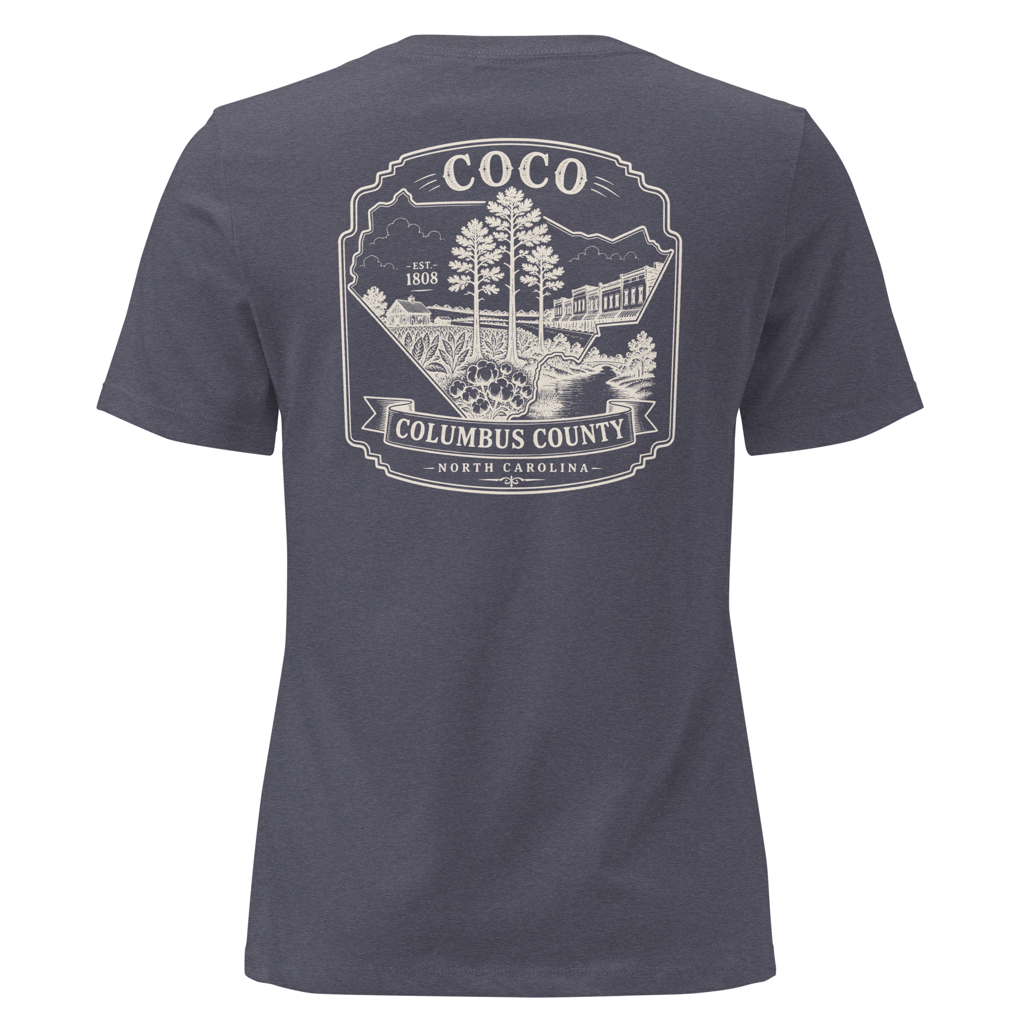 Whiteville, NC - CoCo - Women's Relaxed T-Shirt