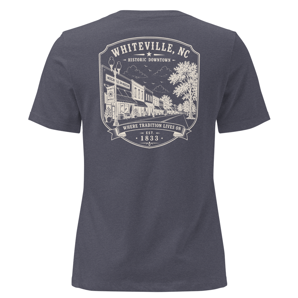 Whiteville, NC - Downtown - Women's Relaxed T-Shirt