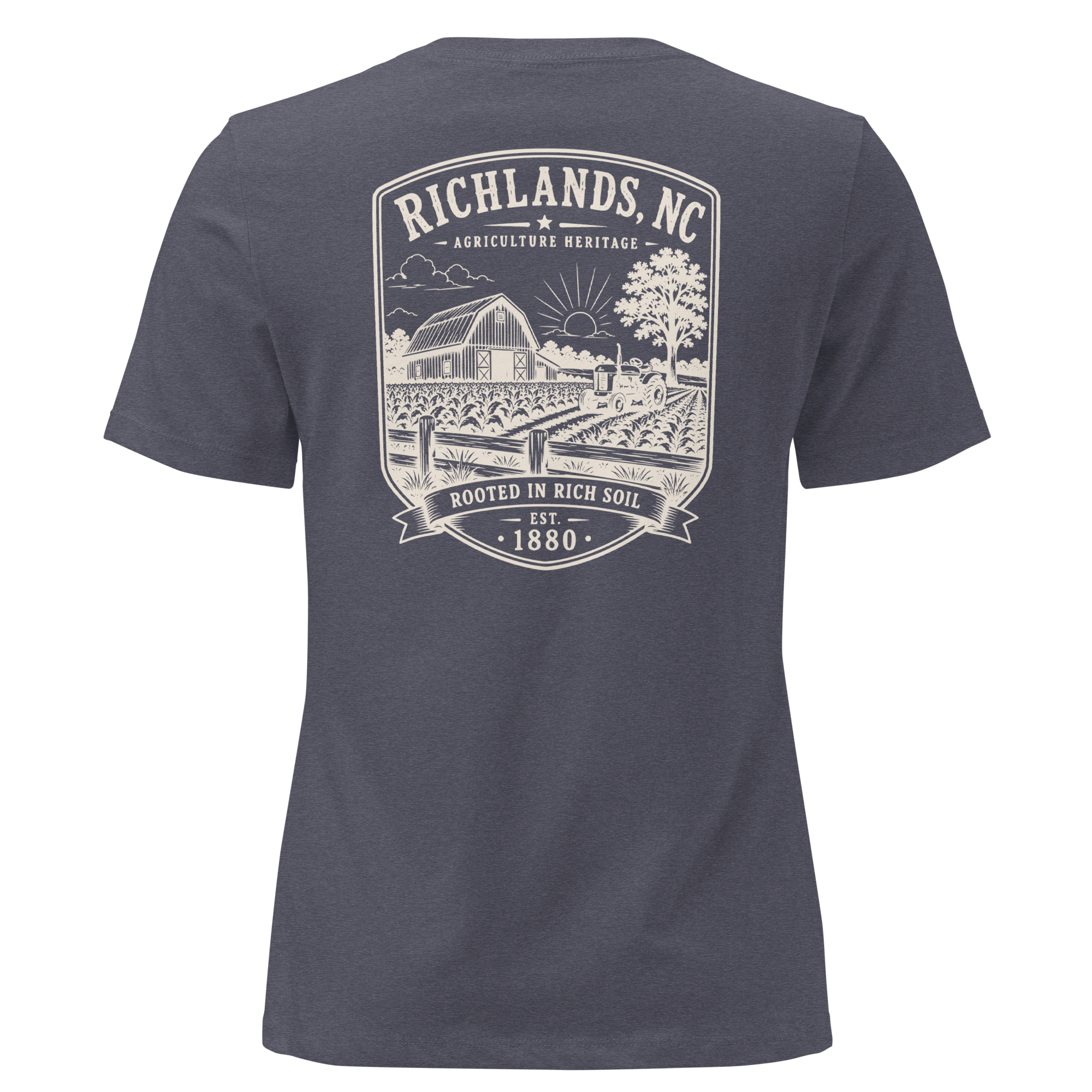 Richlands, NC - Rooted in Rich Soil - Women's Relaxed T-Shirt