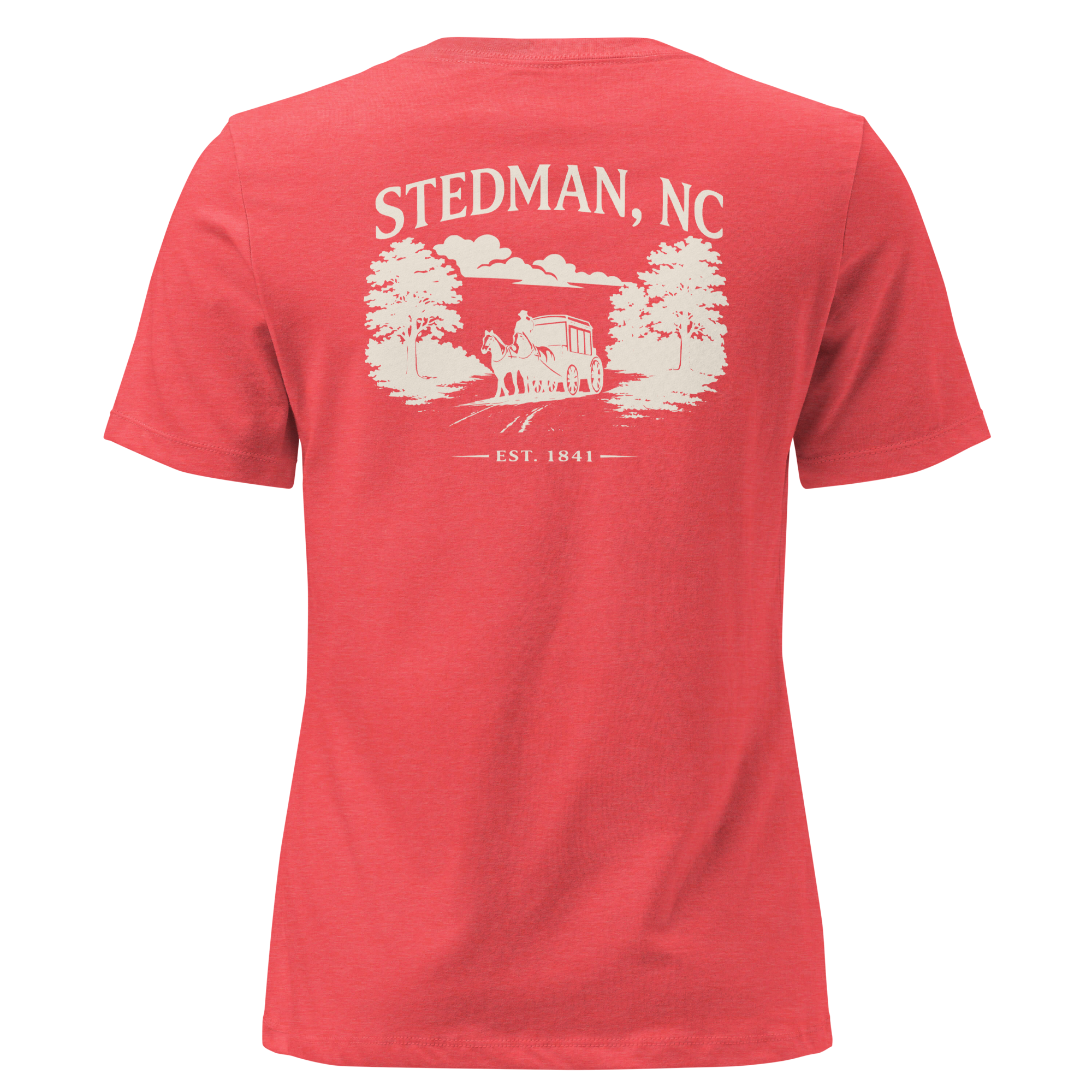 Stedman, NC - Stedman Stagecoach Town- Women's Relaxed T-Shirt